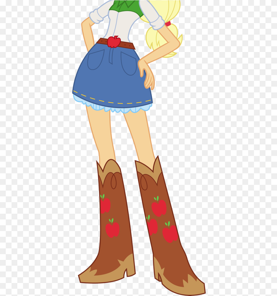 Absurd Res Applejack Artistsugarloop Artist My Little Pony Human Apple Jack, Boot, Clothing, Footwear, Child Png Image