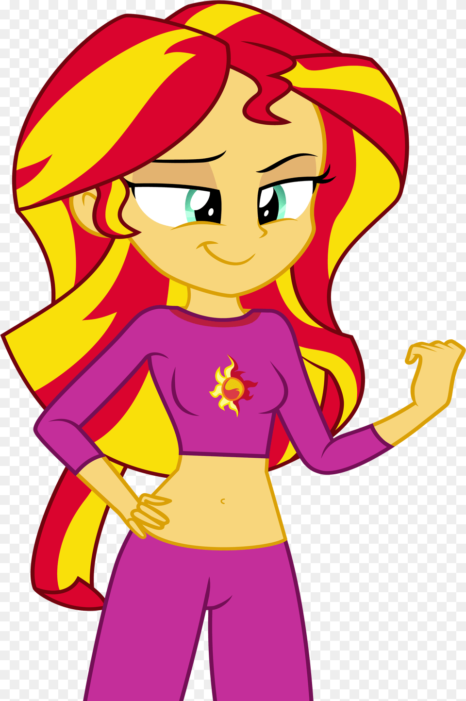Absurd Res Artist Discorded Ponyalfonso Belly Mlp Sunset Shimmer Belly, Baby, Book, Comics, Person Free Png Download