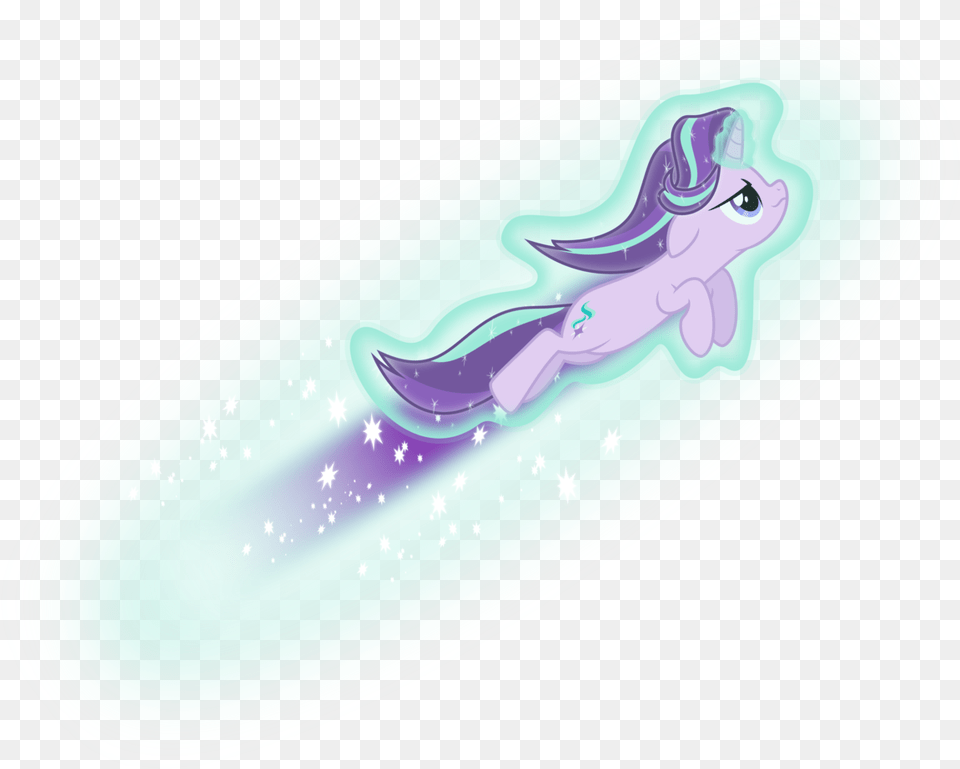 Absurd Res Artist Mlp Starlight Flying, Nature, Outdoors, Sea, Water Free Png Download