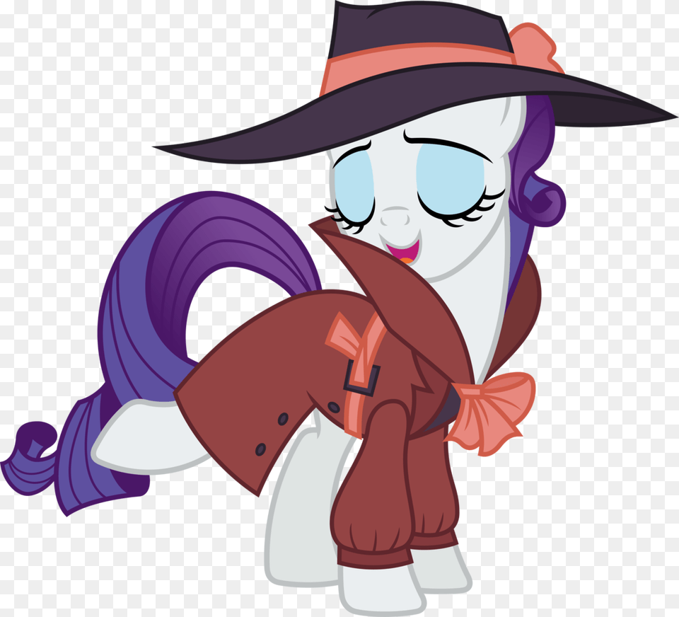 Absurd Res Artist My Little Pony Rarity Detective Clothes, Publication, Book, Comics, Person Png Image