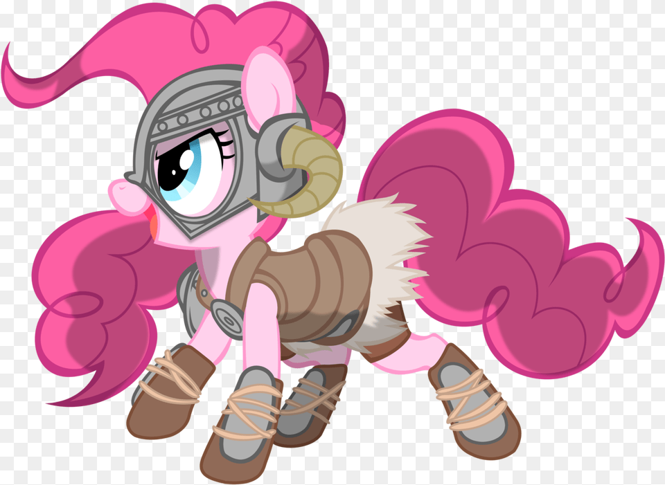 Absurd Res Artist Pinkie Pie Dovahkiin, Art, Graphics, Book, Comics Png Image