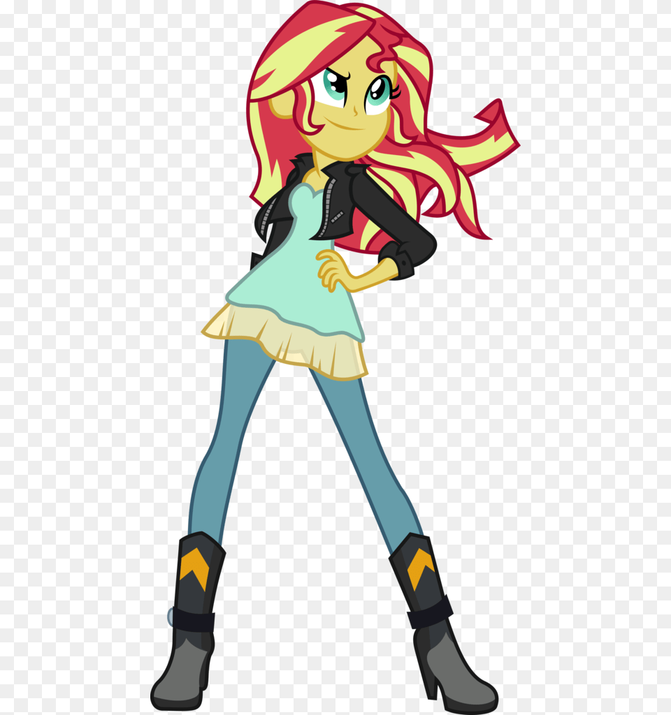 Absurd Res Artist Transparent Sunset Shimmer Equestria Girl, Book, Comics, Publication, Person Free Png