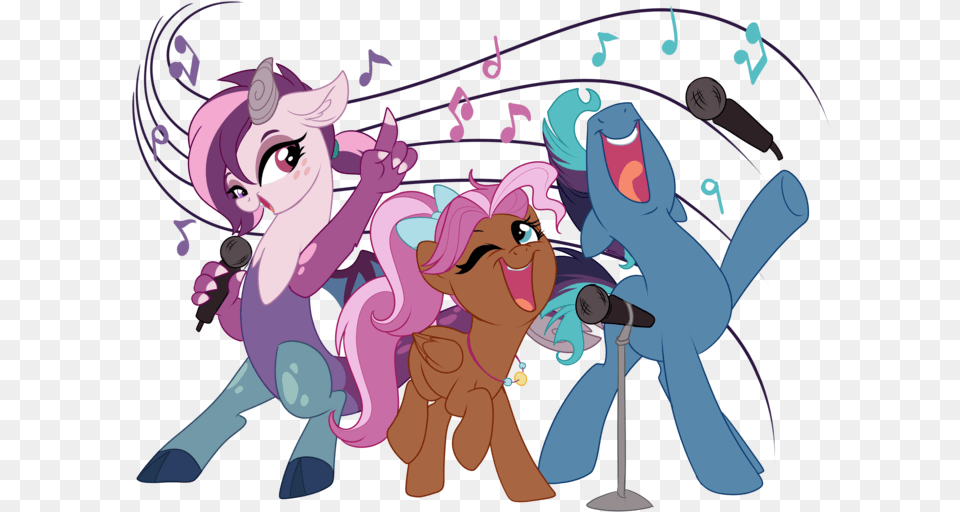 Absurd Res Draconequus Earth Pony Microphone Cartoon, Face, Person, Head, Art Free Png Download