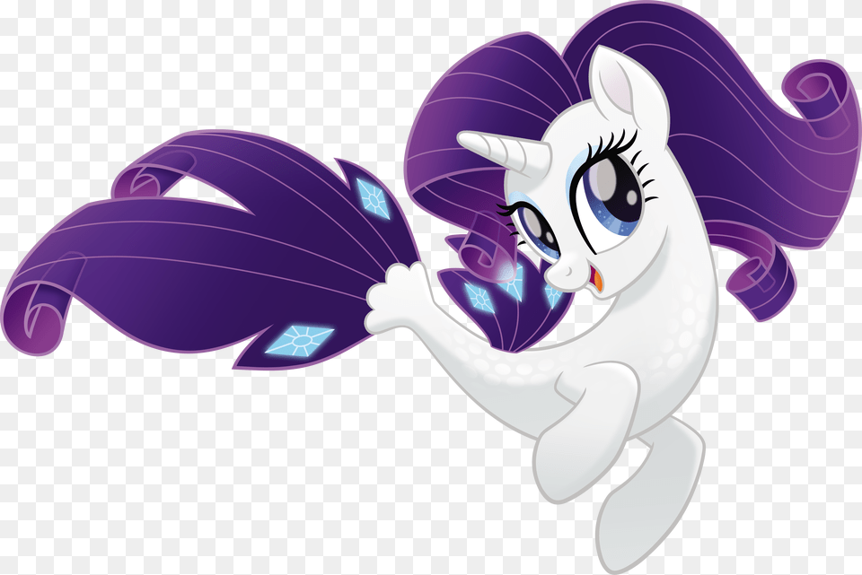 Absurd Res My Little Pony Mlp The Movie Sea Ponies Rarity, Cartoon, Animal, Fish, Sea Life Free Transparent Png