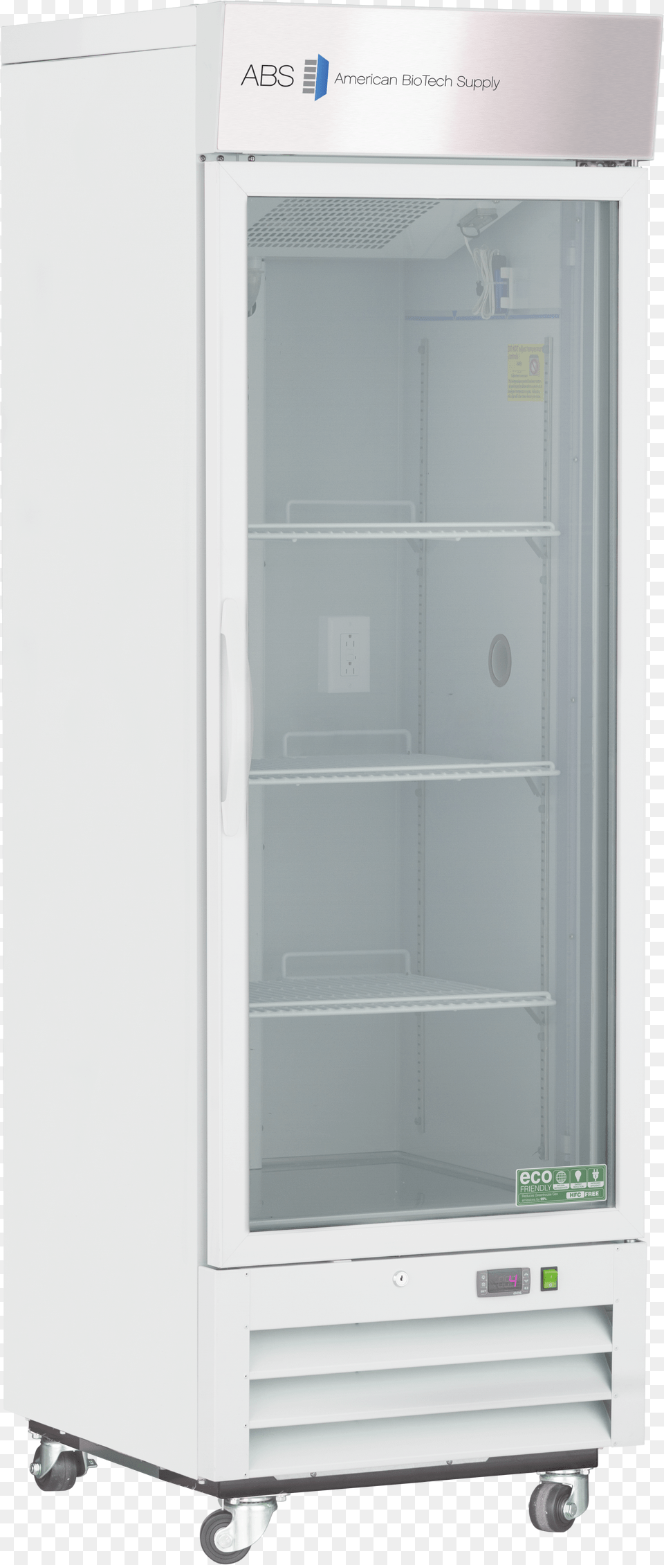 Abt Cs 16 Ext 16 Cu Ft Capacity Standard Glass Door Laboratory Refrigerator Png Image