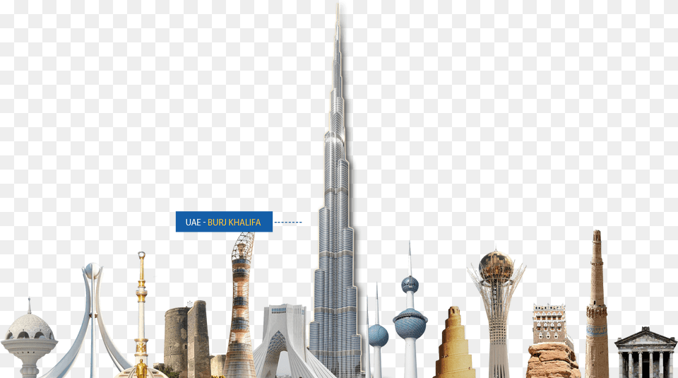 Abu Dhabi Building Download Dubai Towers, Architecture, City, Spire, Tower Png Image