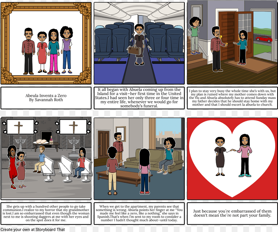Abuela Invents The Zero Abuela Invents The Zero Storyboard, Book, Comics, Publication, Person Png