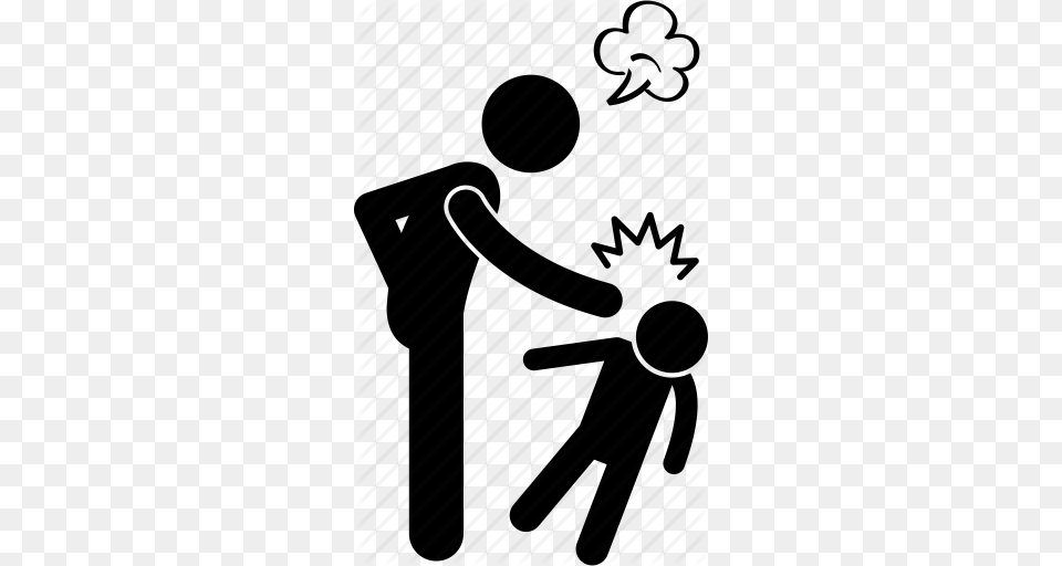 Abuse Abusive Bully Child Hit Physical Slap Icon, Body Part, Hand, Person Free Transparent Png