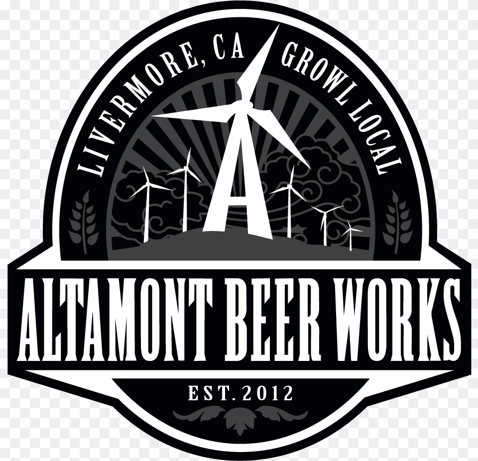 Abw Crest Logo Altamont Beer Works Logo, Architecture, Building, Factory, Engine Png Image