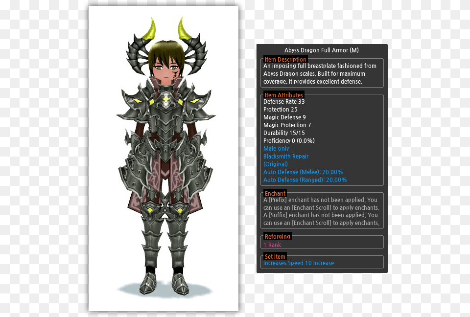 Abyss Dragon Full Armor Mabinogi Abyss Dragon Full Armor F, Person, Face, Head Free Transparent Png