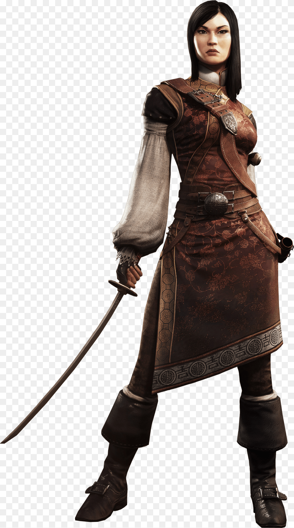 Ac Black Flag Jing Lang, Adult, Weapon, Sword, Person Free Transparent Png