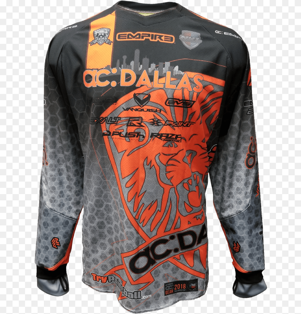 Ac Dallas World Cup 2018 Home Jersey Empire Paintball, Clothing, Long Sleeve, Shirt, Sleeve Png