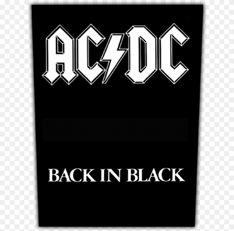 Ac Dc Back In Black, Text, Logo Png