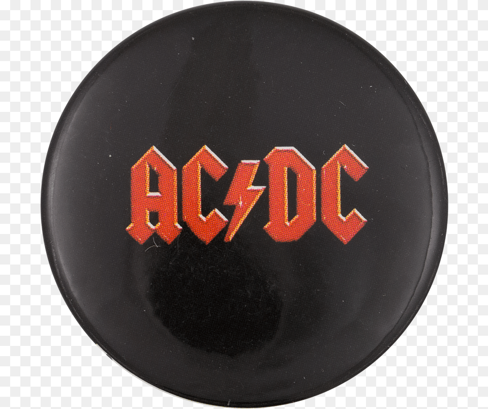Ac Dc Red And Black Music Button Museum Circle, Badge, Logo, Symbol, Emblem Free Transparent Png