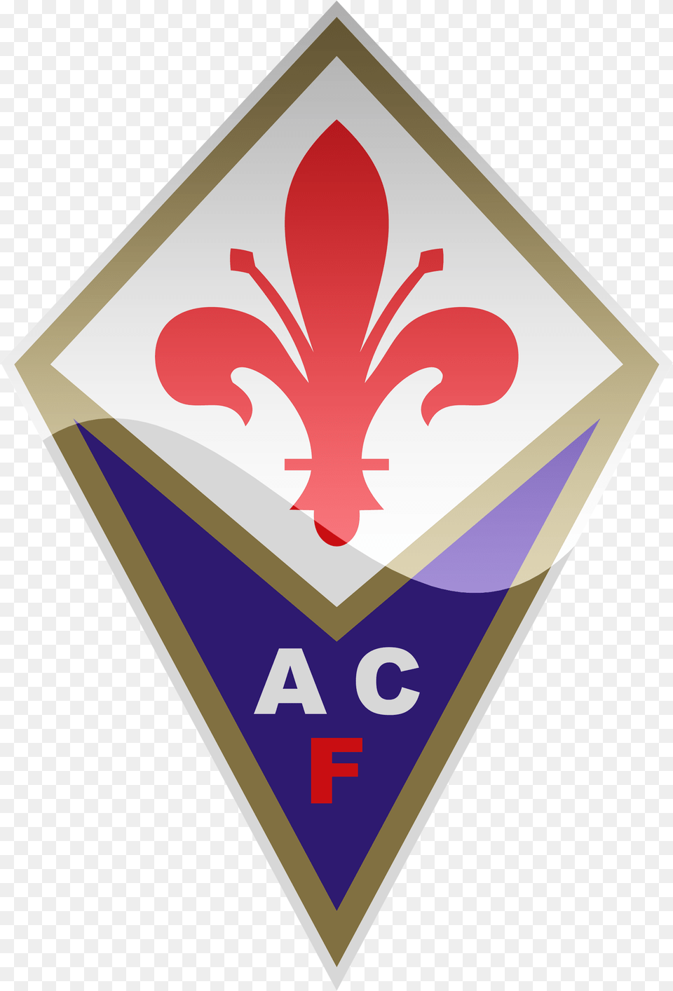 Ac Fiorentina Hd Logo Football Logos Acf Fiorentina Logo, Emblem, Symbol, Badge, Dynamite Free Png Download