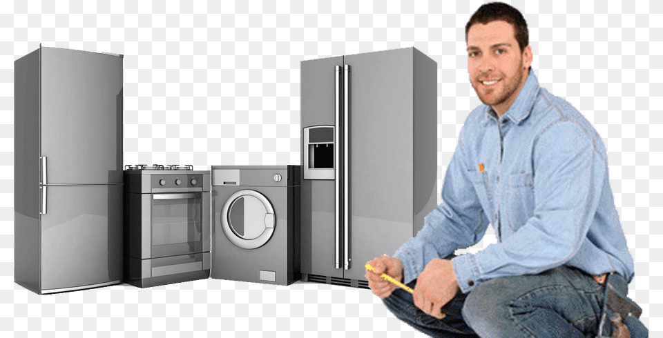 Ac Fridge Washing Machine Background, Washer, Appliance, Device, Electrical Device Free Png Download