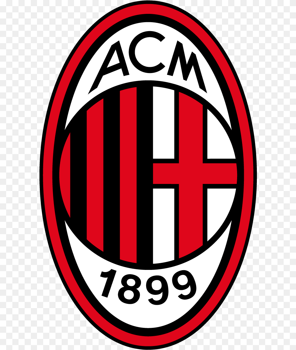 Ac Milan Ac Milan Football Logo, Badge, Symbol, Ammunition, Grenade Png