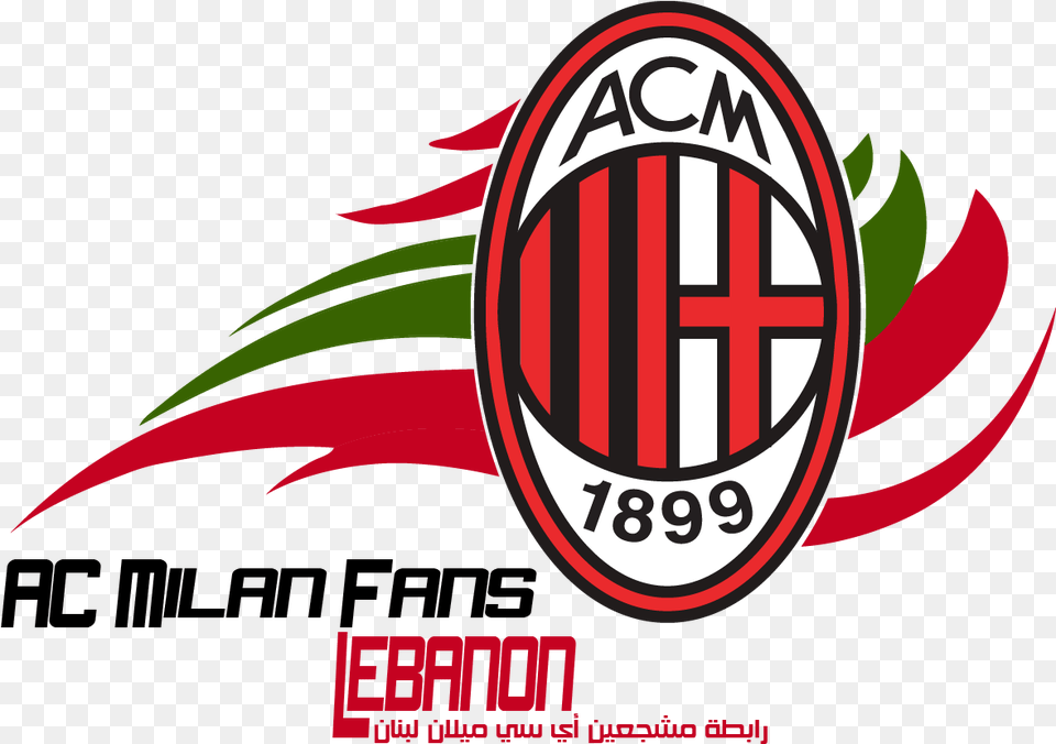Ac Milan Leb Logo Logo Ac Milan, Emblem, Symbol, Dynamite, Weapon Free Transparent Png