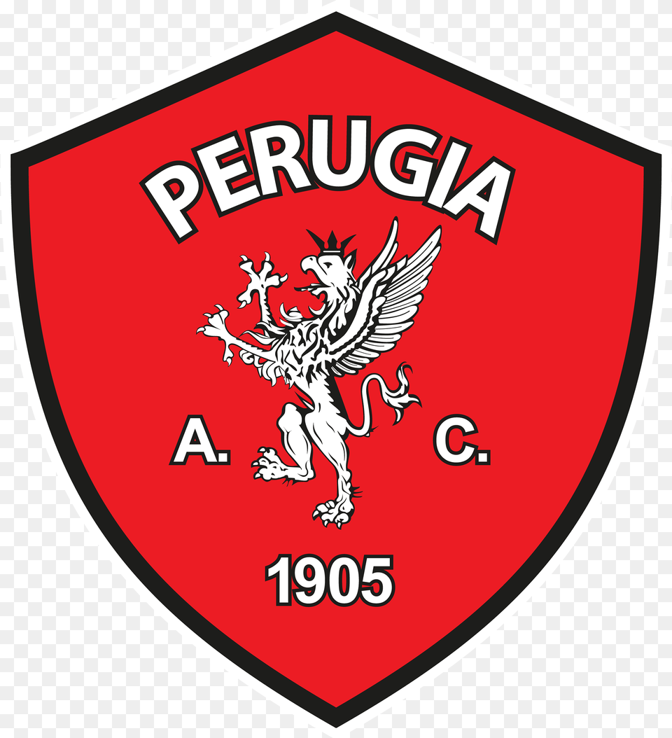 Ac Perugia Calcio Logo Football Logos Ac Perugia, Animal, Bird, Emblem, Symbol Free Png