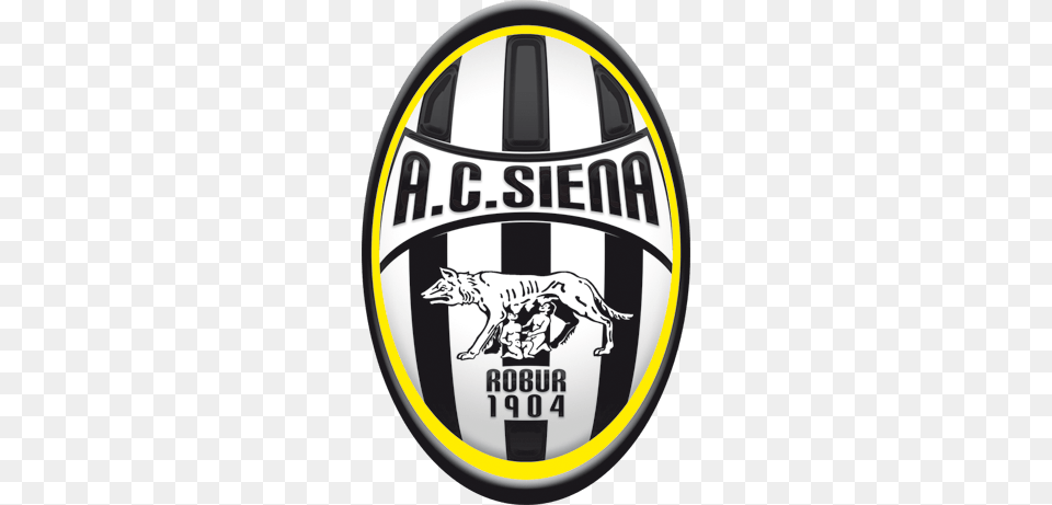 Ac Siena Logo, Badge, Symbol, Emblem, Helmet Free Png