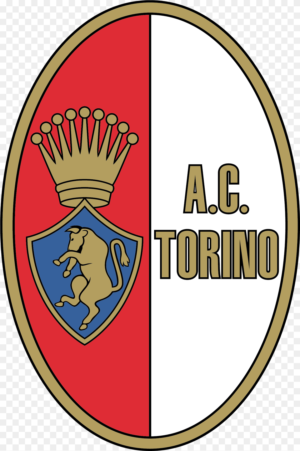 Ac Torino Of Italy Crest Ac Torino Logo, Armor, Shield, Disk, Symbol Png Image
