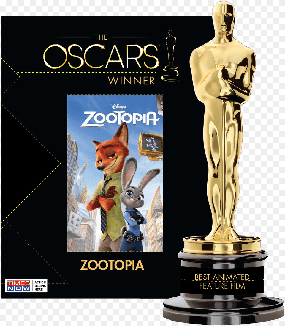 Academy Award Animated Feature Film Zootopia Oscars Academy Award Transparent Background, Adult, Female, Person, Woman Free Png