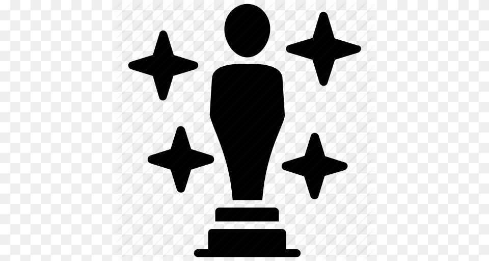 Academy Award Cinematic Achievement Cinematography Excellence, Symbol, Trophy Png Image
