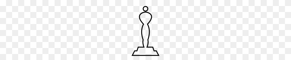 Academy Award Icons Noun Project, Gray Free Png Download