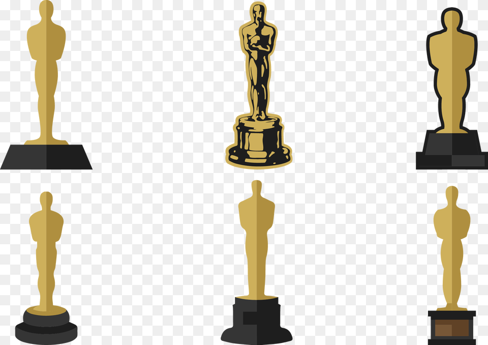 Academy Awards Trophy Statue 84th Annual Academy Awards 2012, Person, Adult, Male, Man Free Png