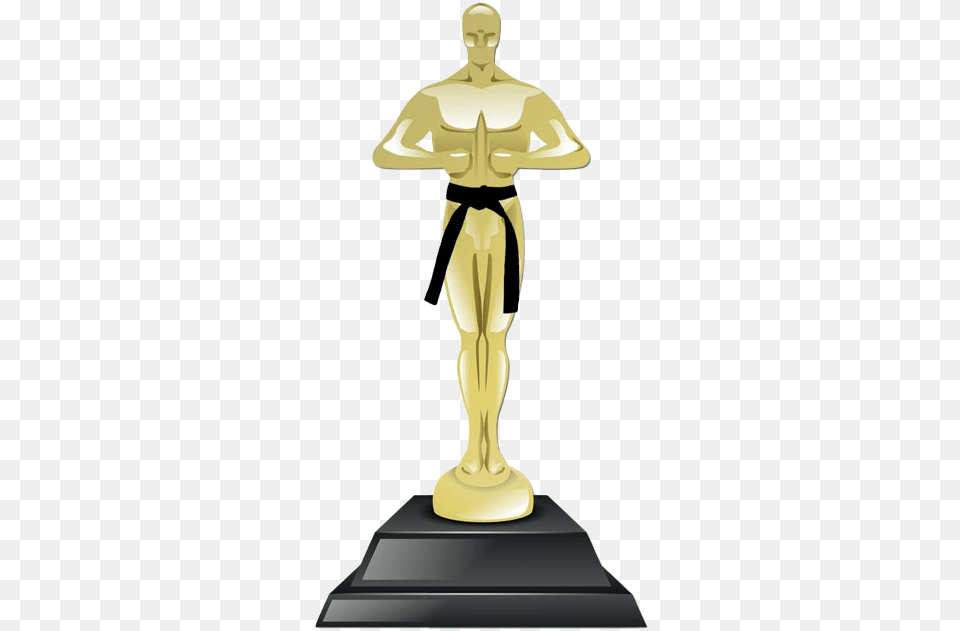 Academy Awards Trophy Transparent Background Statue, Cross, Symbol Free Png Download