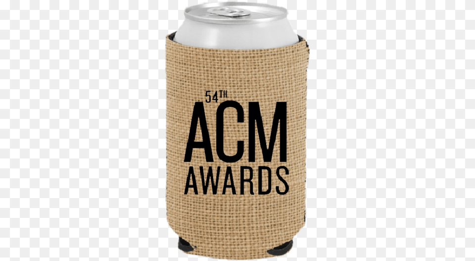 Academy Of Country Music 54th Burlap Coolietitle Caffeinated Drink, Alcohol, Beer, Beverage, Mailbox Free Transparent Png