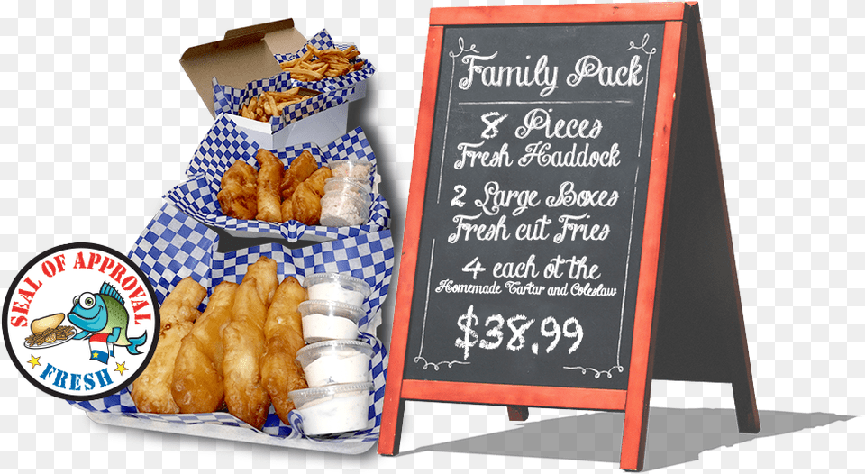 Acadian Chips Best Menu Del Dia Tablero, Blackboard, Food, Fried Chicken Free Png