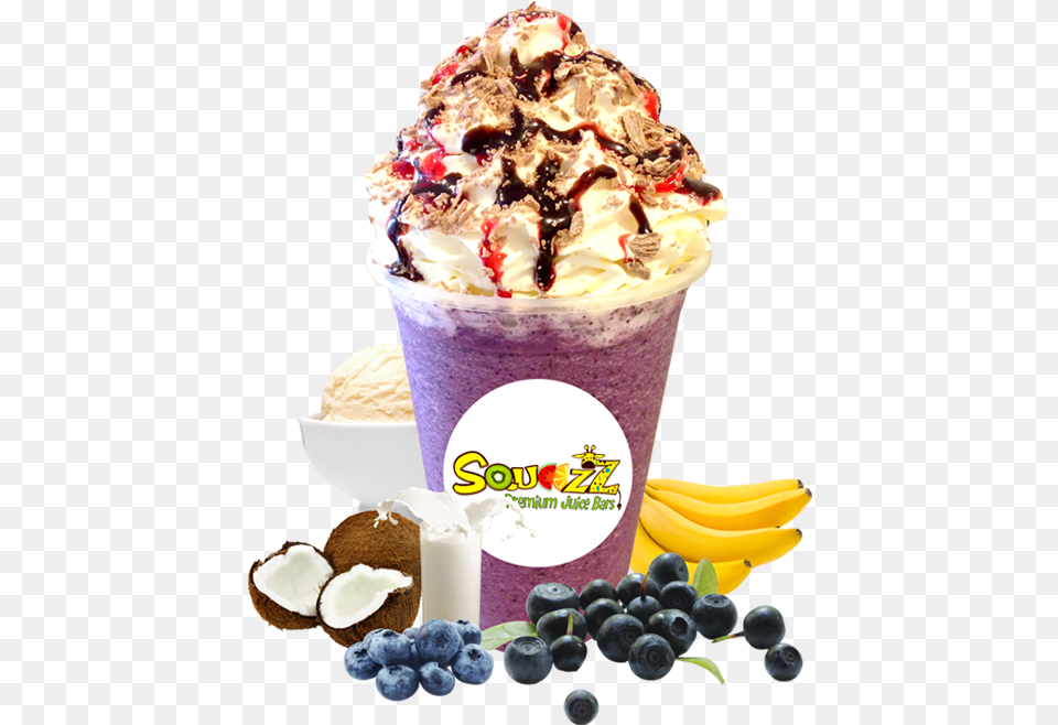 Acai Berry Milkshake Dondurma, Ice Cream, Beverage, Cream, Dessert Png Image
