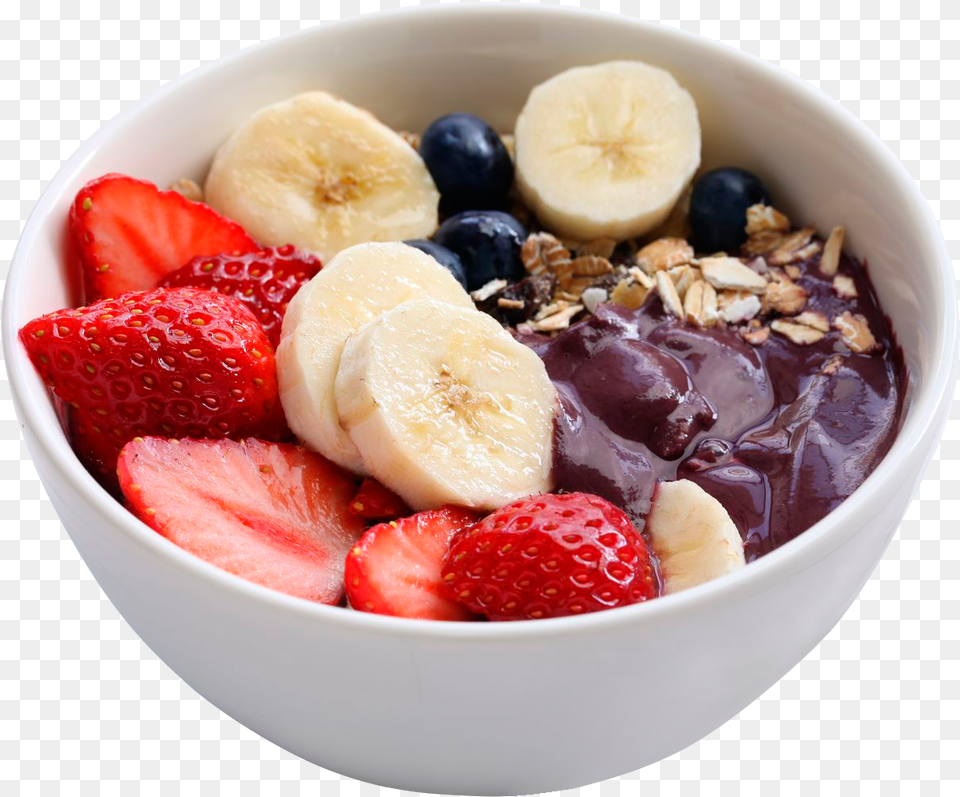 Acai Bowl, Berry, Blueberry, Food, Fruit Free Png Download
