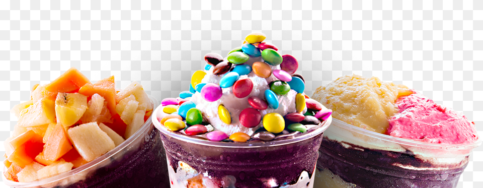 Acai Copos, Cream, Dessert, Food, Ice Cream Png