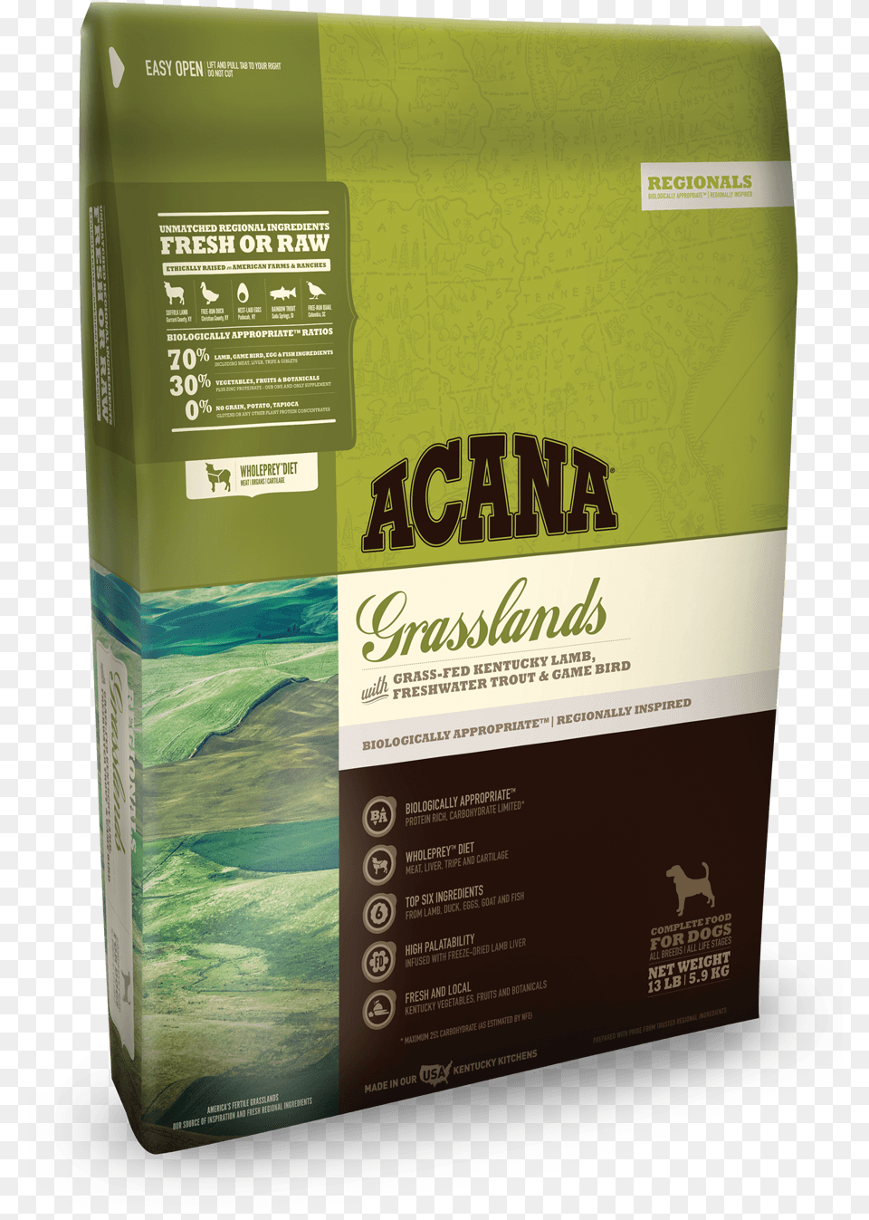 Acana Grasslands Cat Food, Advertisement, Book, Poster, Publication Png Image