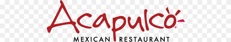 Acapulco Mexican Restaurant Logo, Text, Light, Handwriting Free Png