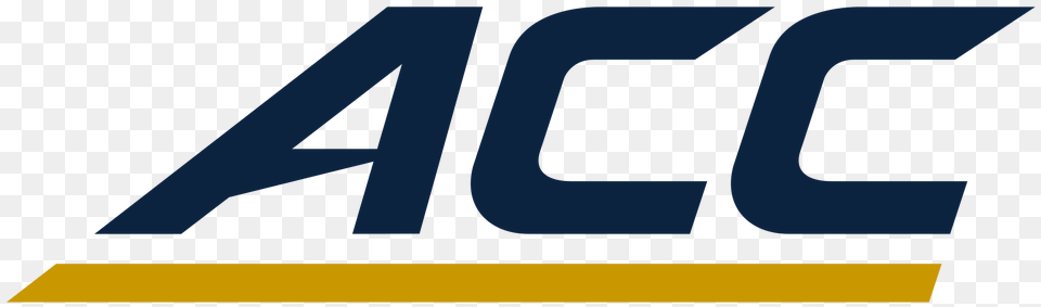 Acc Logo In Notre Dame Colors, Text Png Image