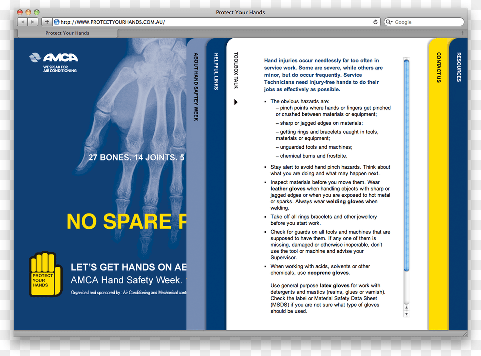 Acca Hand Safety Week Toolbox, Ct Scan, File, Person Free Png