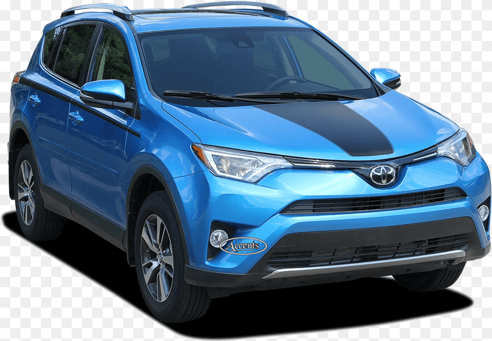 Accents Auto Rav4 Hood Graphics Decal Rav4 Decal, Car, Suv, Transportation, Vehicle Free Png