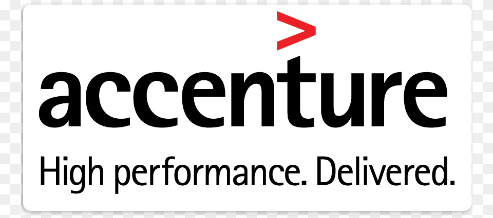 Accenture Red Arrow Logoboxed Accenture, Text, Sign, Symbol Free Transparent Png