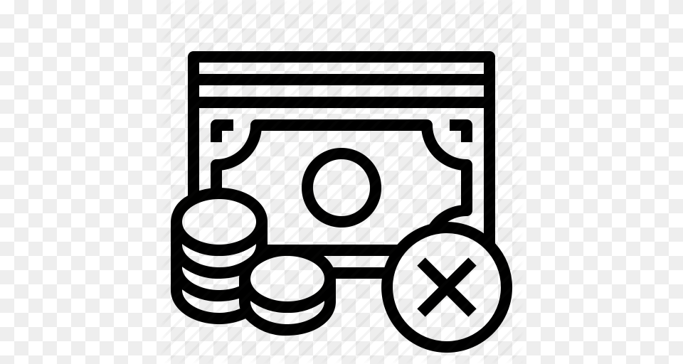 Accept Bill Check False Mark Money Paper Icon, Carriage, Transportation, Vehicle, Wagon Free Transparent Png