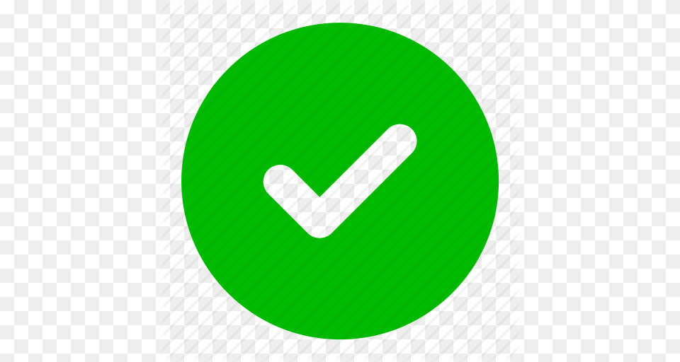 Accept Check Green Ok Success Tick Yes Icon, Symbol, Disk Png