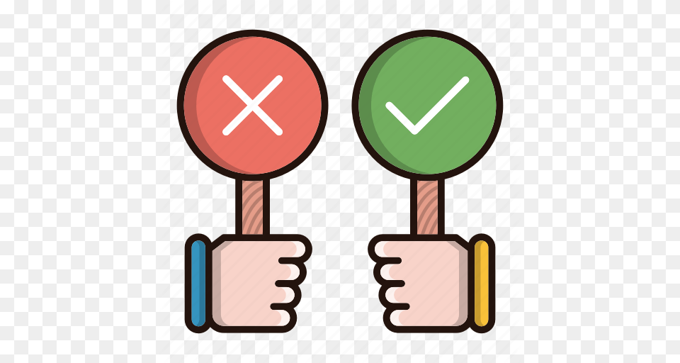 Accept Debate Feedback Refuse Icon, Food, Sweets Png Image