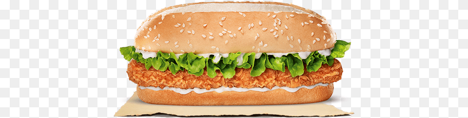 Accept No Substitutes Because This Is The Original Extra Long Chicken Burger King, Food Png Image