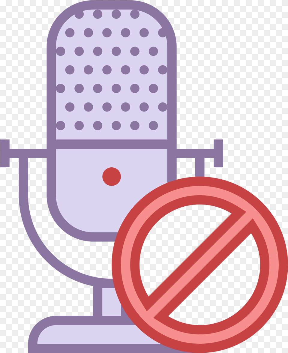 Access Denied Icon, Electrical Device, Microphone Png