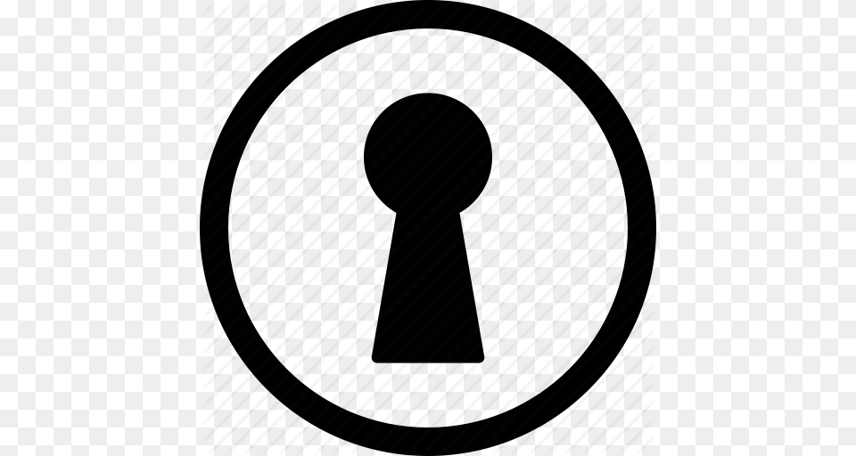 Access Door Hole Key Keyhole Password Vintage Icon Free Png