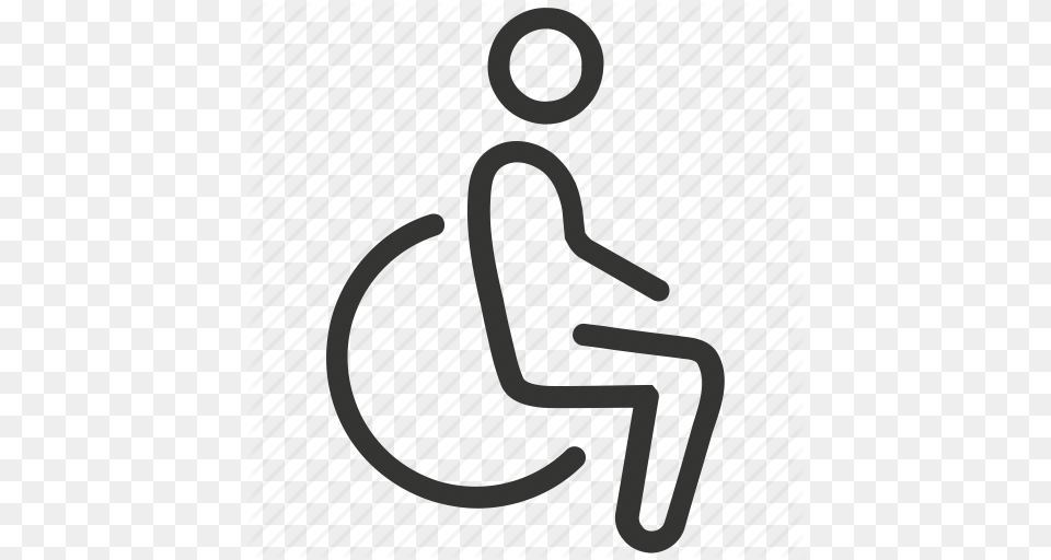 Accessibility Disability Disabled Handicap Wheelchair Icon, Electronics, Hardware, Hook, Text Free Png Download