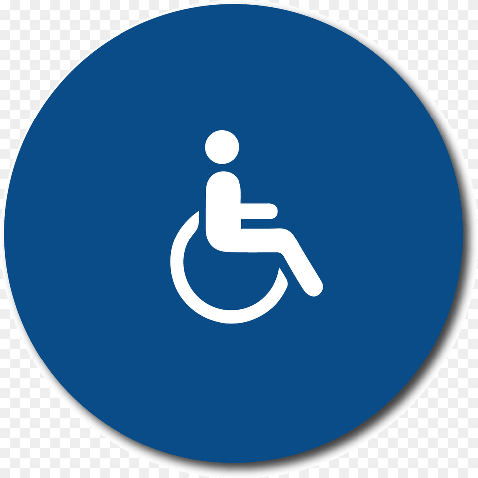 Accessibility Law, Sign, Symbol, Disk, Road Sign Free Png