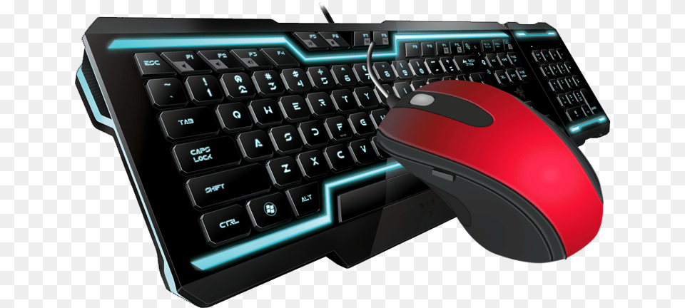 Accessories For The Computer Have Them Now Razer Tron Gaming Keyboard Computer Hardware, Computer Keyboard, Electronics, Hardware Png Image